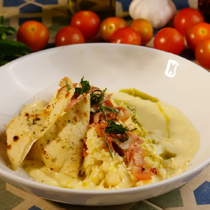 Panna e panceta
