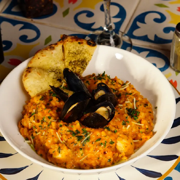 Risotto de Mar en Pomodoro
