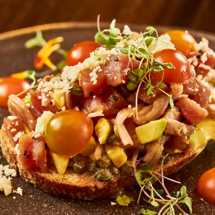 AVOCADO TUNA TOAST