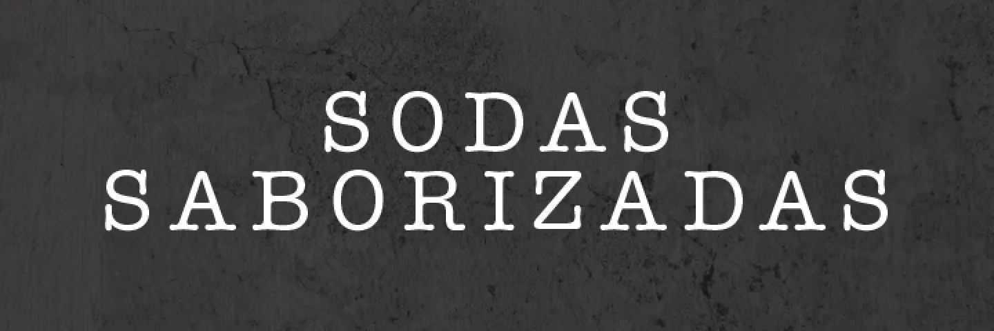 SODAS SABORIZADAS