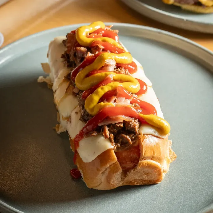 Hot Dog Mechado 