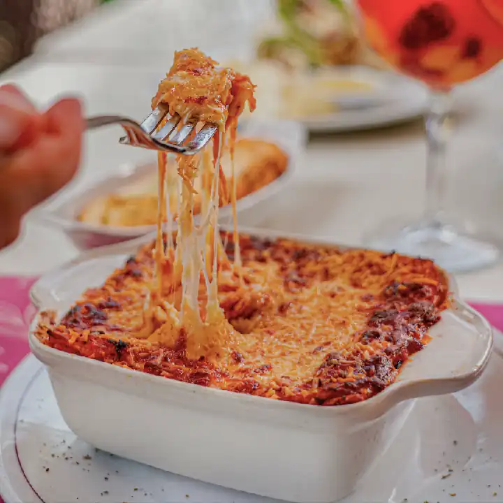 Lasagna de Pollo & Tocineta
