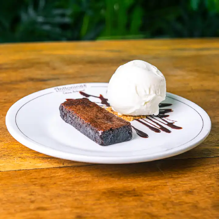 Brownie con Helado