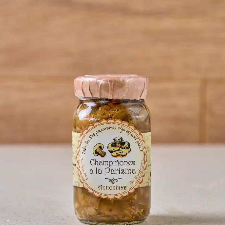 Champiñones a la Parisina