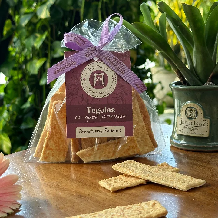 Tégolas con Queso Parmesano (100g)