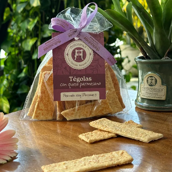 Tégolas con Queso Parmesano (100g)