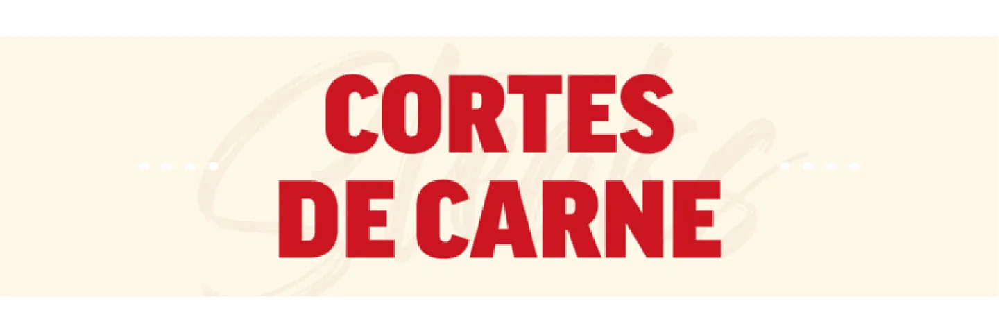 CORTES DE CARNE