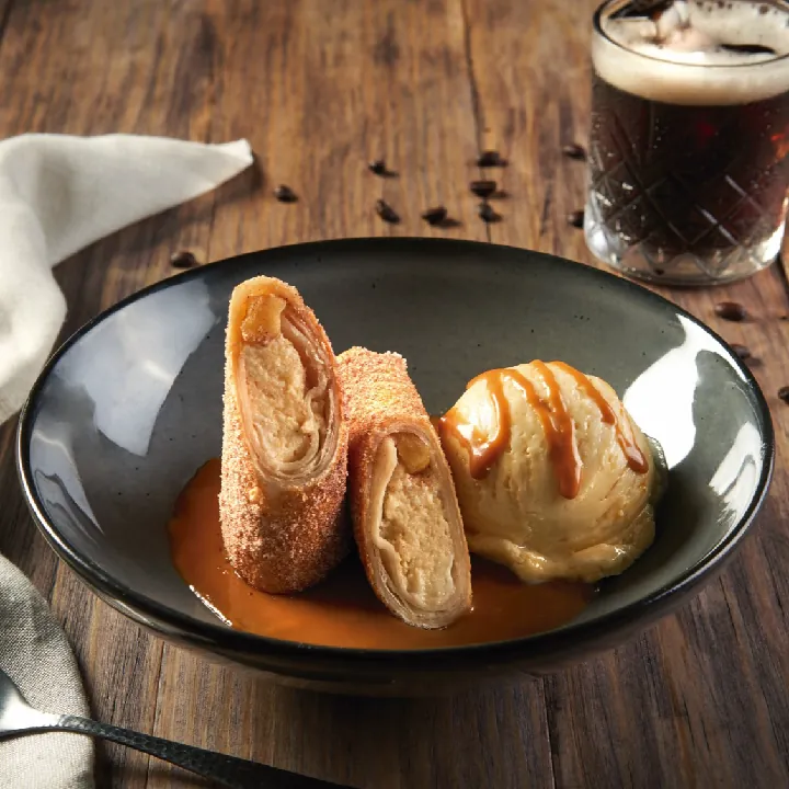 APPLE CHIMICHEESE CAKE