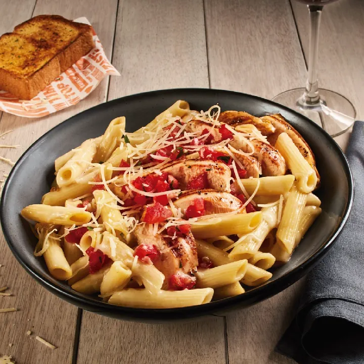 THREE CHEESE CHICKEN PASTA