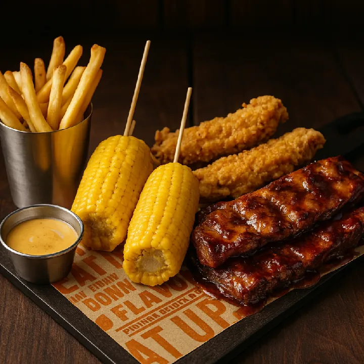 RIBLETS & CHICKEN TENDERS PLATTER