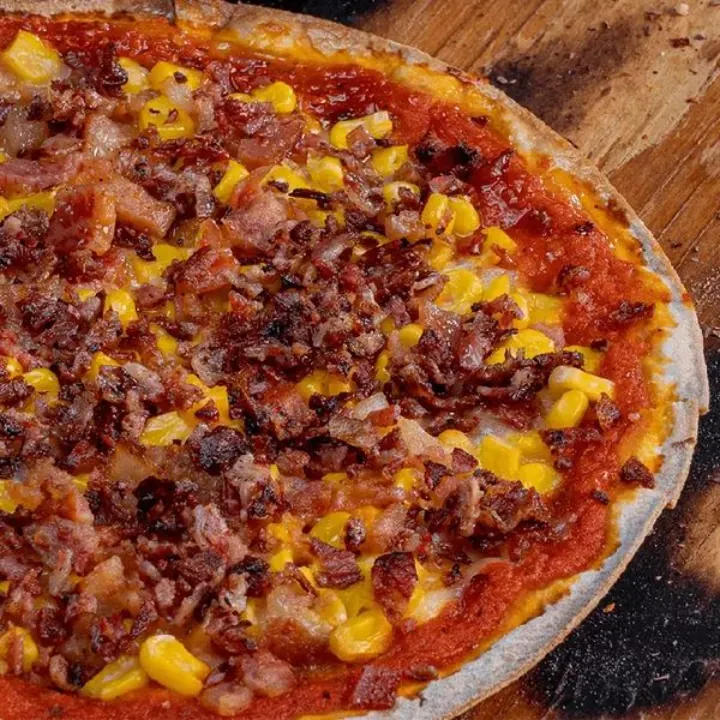 CORN WITH BACON