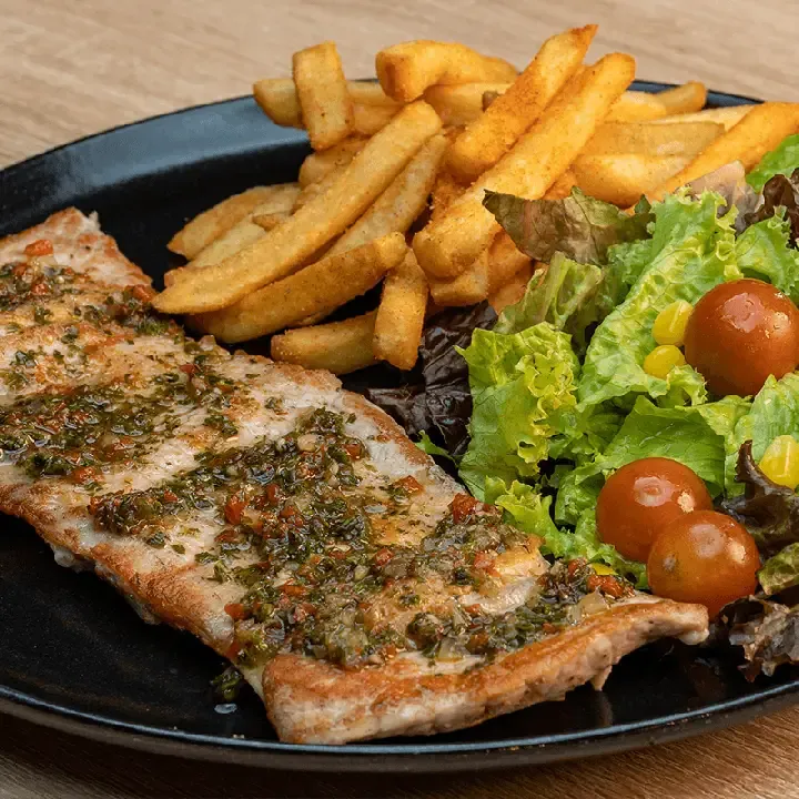 GRILLED PORK LOIN WITH CHIMICHURRI