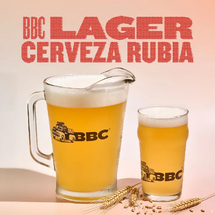 BBC LAGER CERVEZA RUBIA