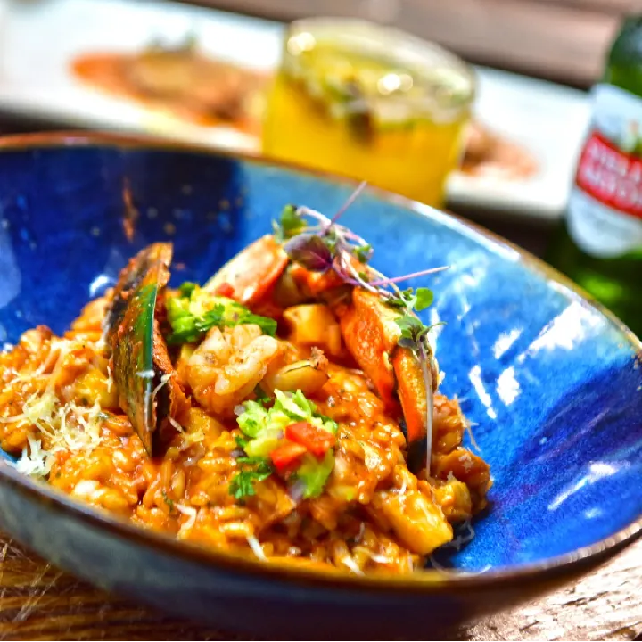 RISOTTO DE MARISCOS