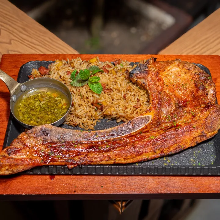 TOMAHAWK DE CERDO
