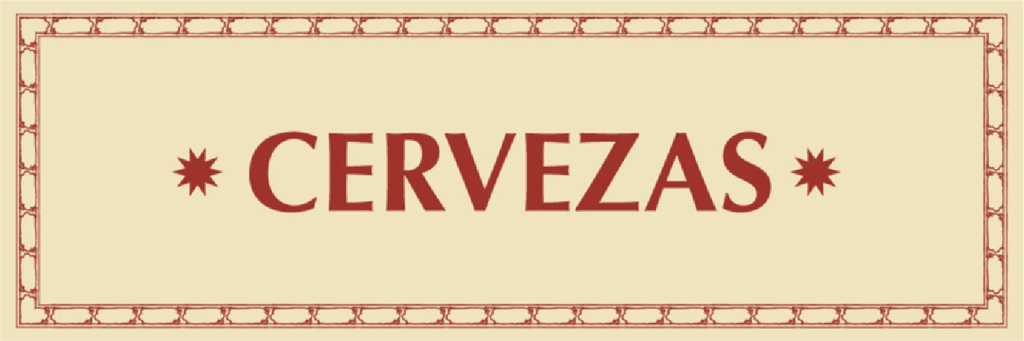 CERVEZAS