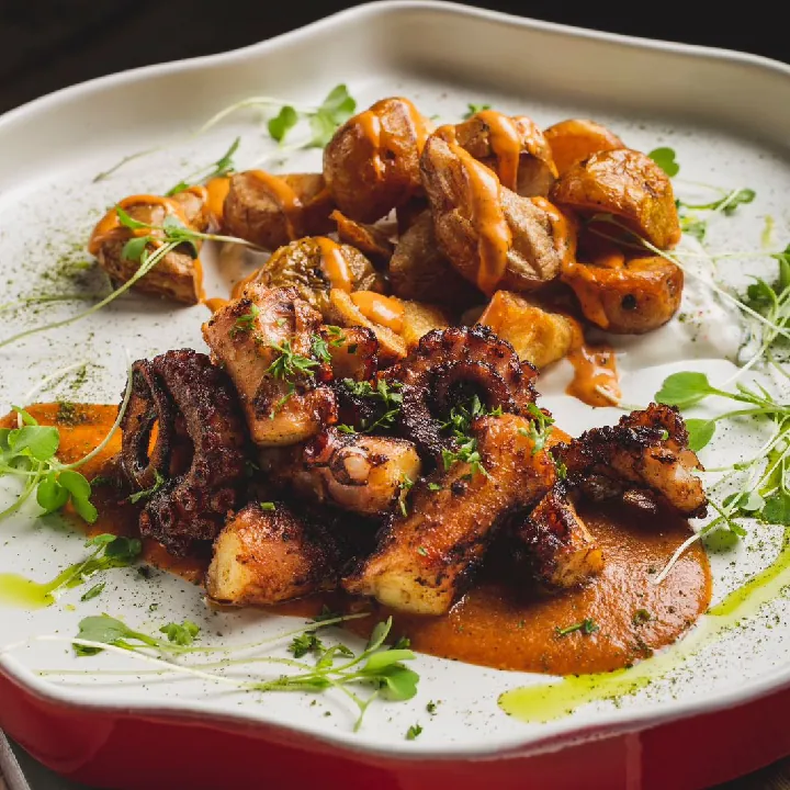 Pulpo al Romesco