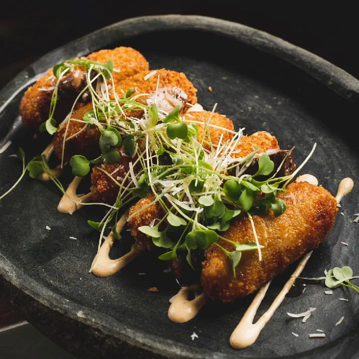 Croqueta de Setas y Tartufo