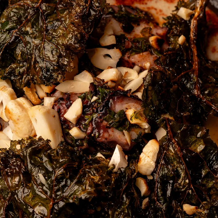 Pulpo  & Babaganush