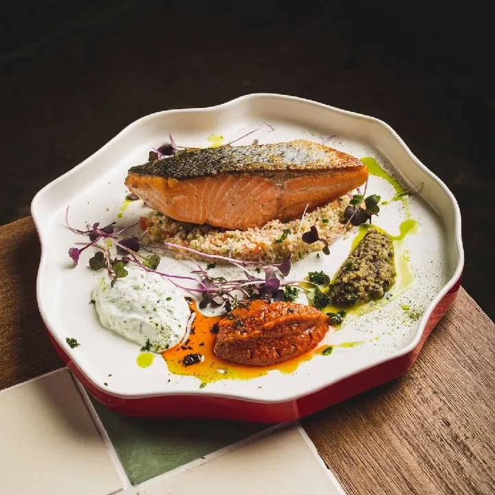 Salmón Couscous