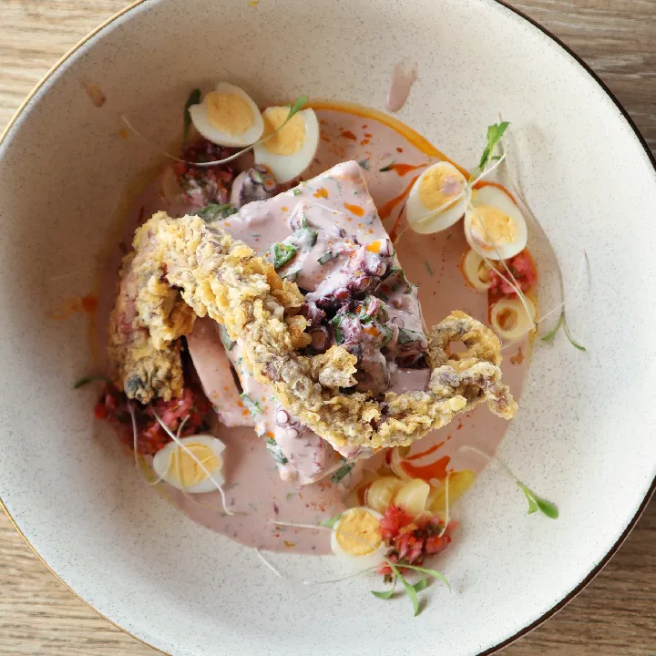 CAUSA DE PULPO AL OLIVO 