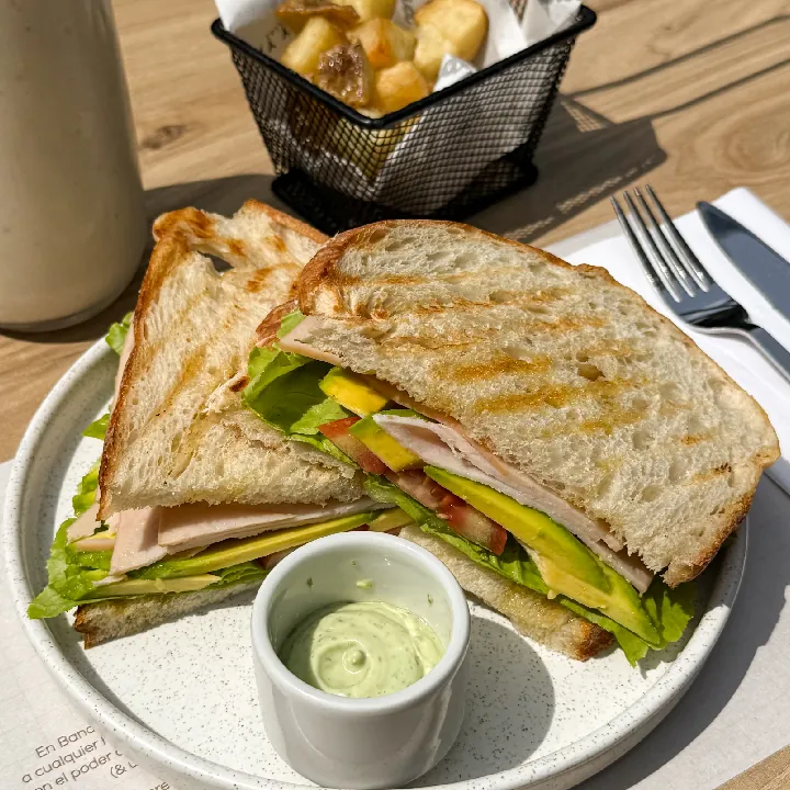 SANDWICH DE PAVO