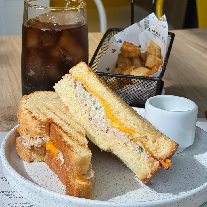 TUNA MELT SANDWICH 