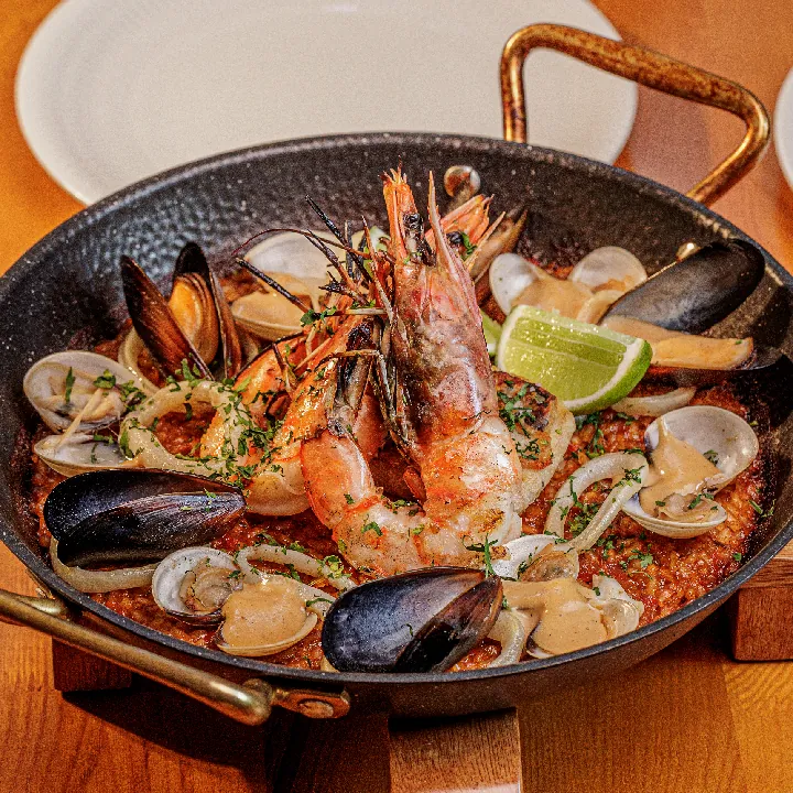 Arroz de Mariscos a las Brasas