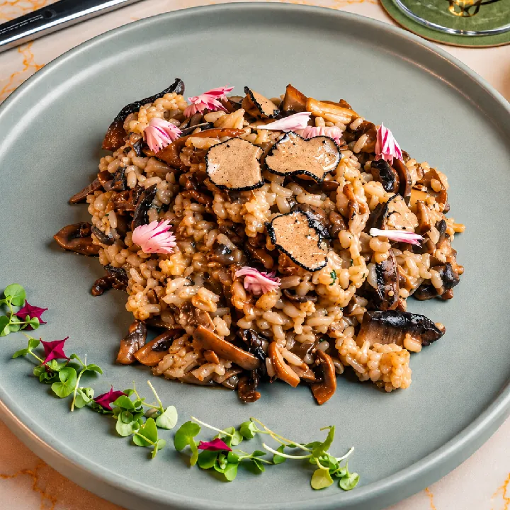 RISOTTO FUNGHI Y TRUFAS