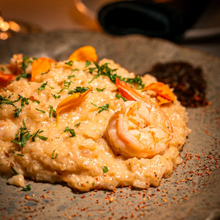 RISOTTO DE LANGOSTINOS