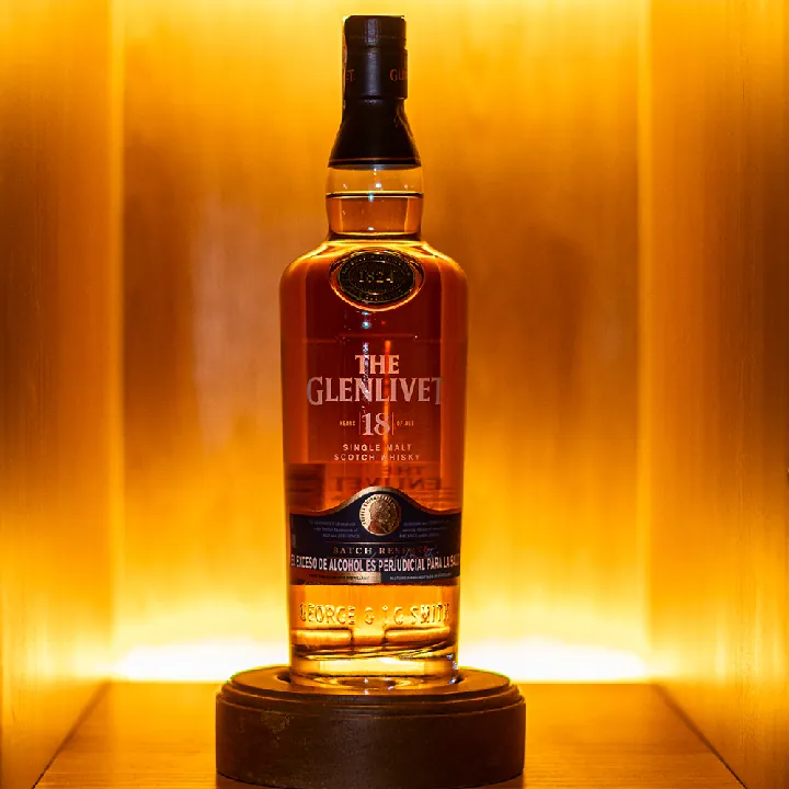 WHISKY GLENLIVET 18 AÑOS