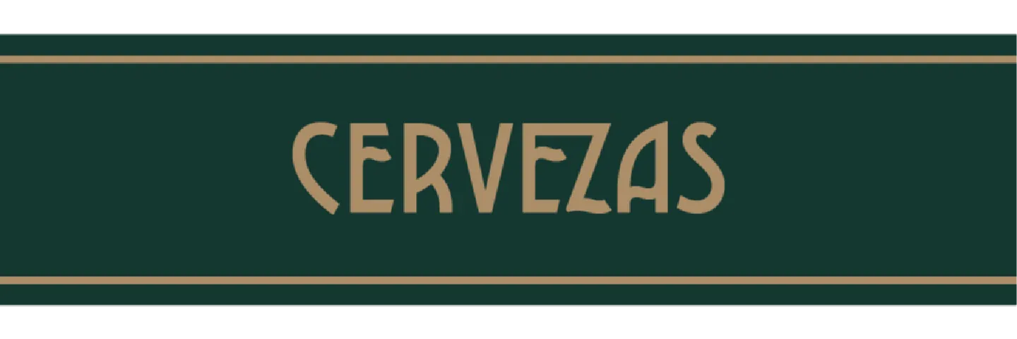 CERVEZAS