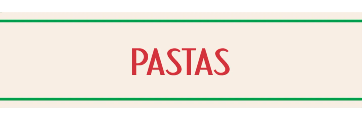PASTAS