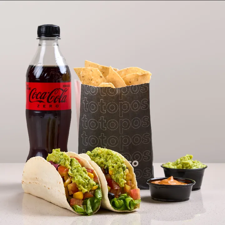 Combo Tacos Suaves Vegetarianos X2