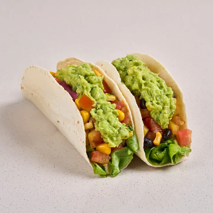 Tacos Suaves Vegetarianos X2