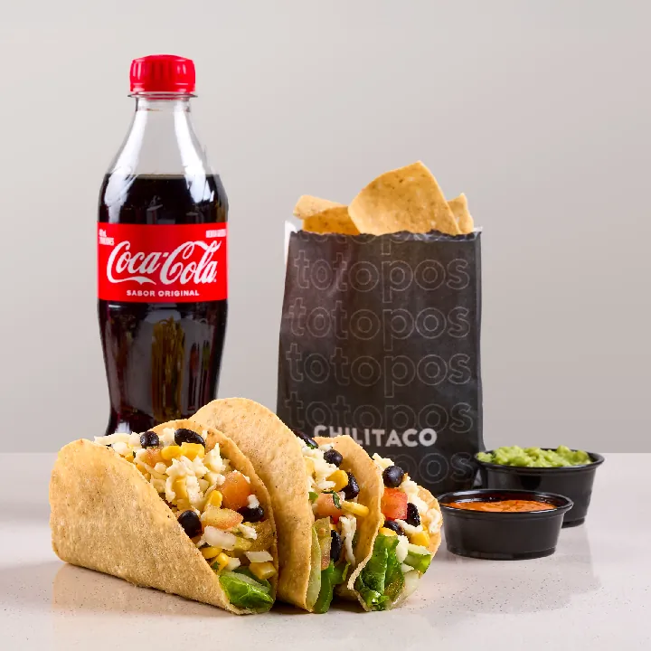 Combo Tacos Crocantes Vegetarianos X3