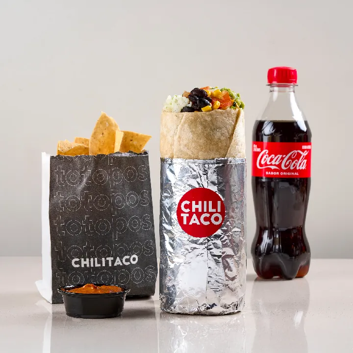 Combo Burrito Vegetariano
