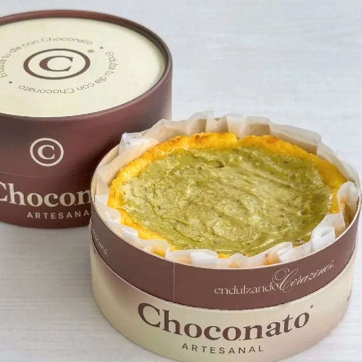 Tarta de Crema con Pistacho