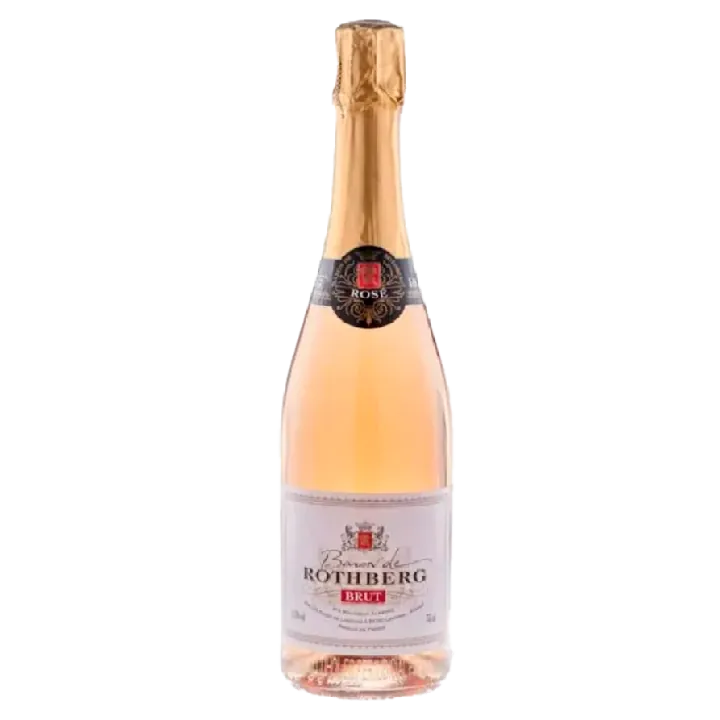 Champaña Baron Rothberg Rose Brut