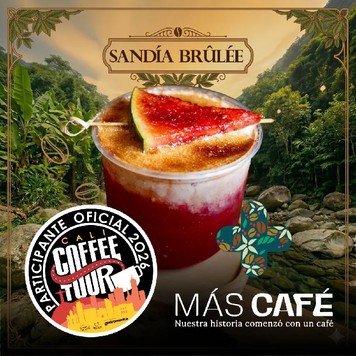 MÁS CAFÉ - SANDÍA BRûLÉE