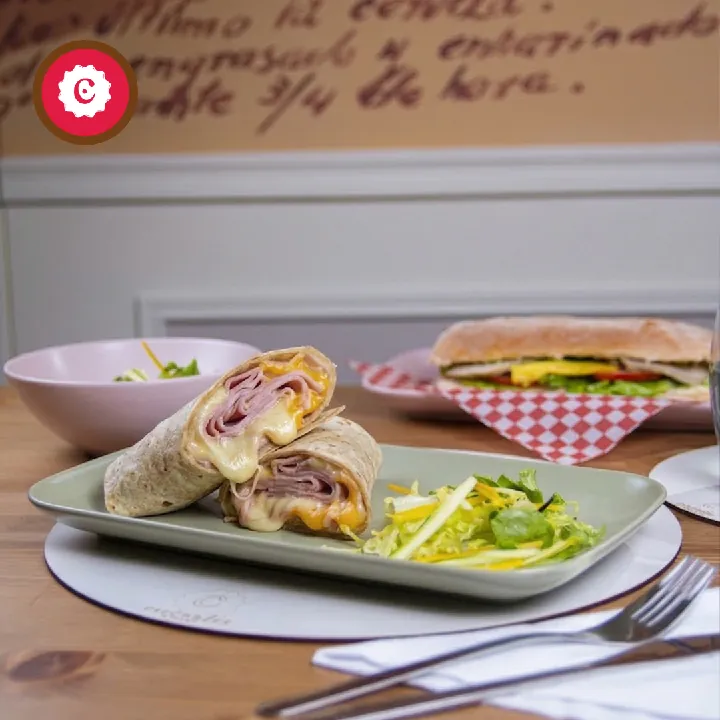 Wrap Jamón Dos Quesos