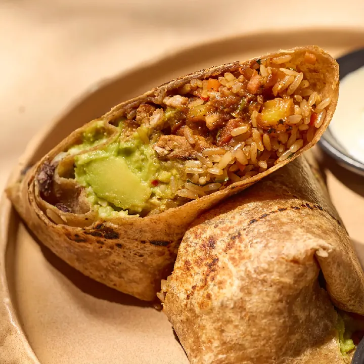 Pork Al Pastor Burrito