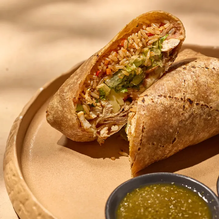 Grilled Chicken Burrito