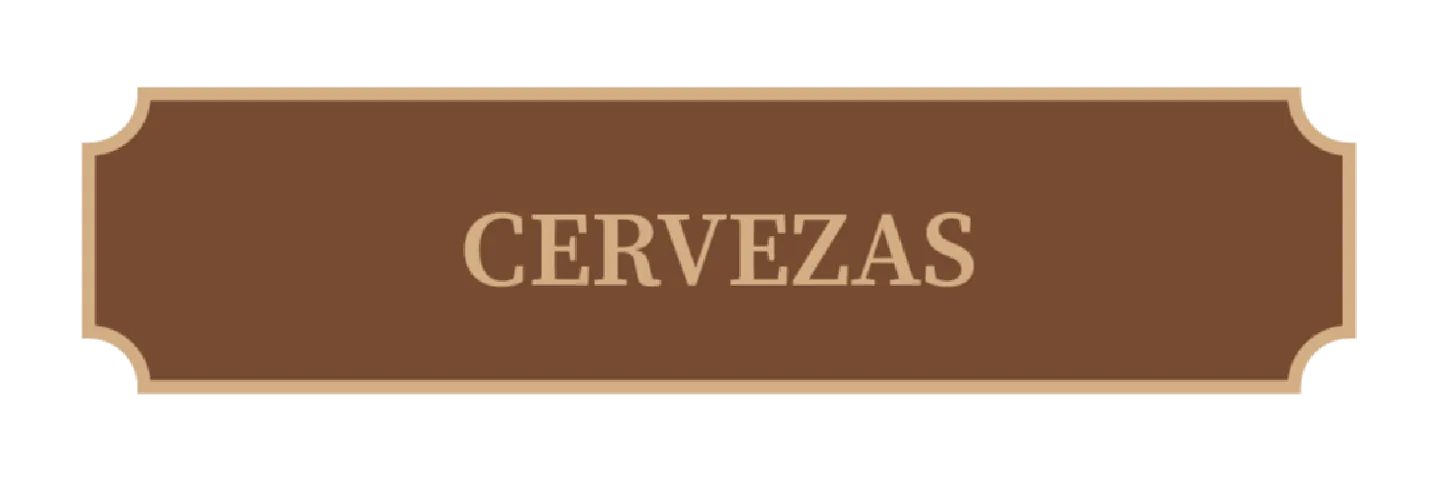 CERVEZAS
