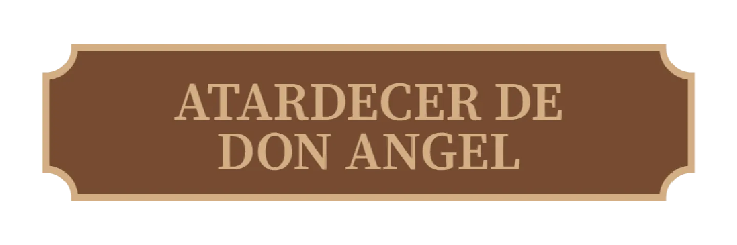 EL ATARDECER DE DON ANGEL