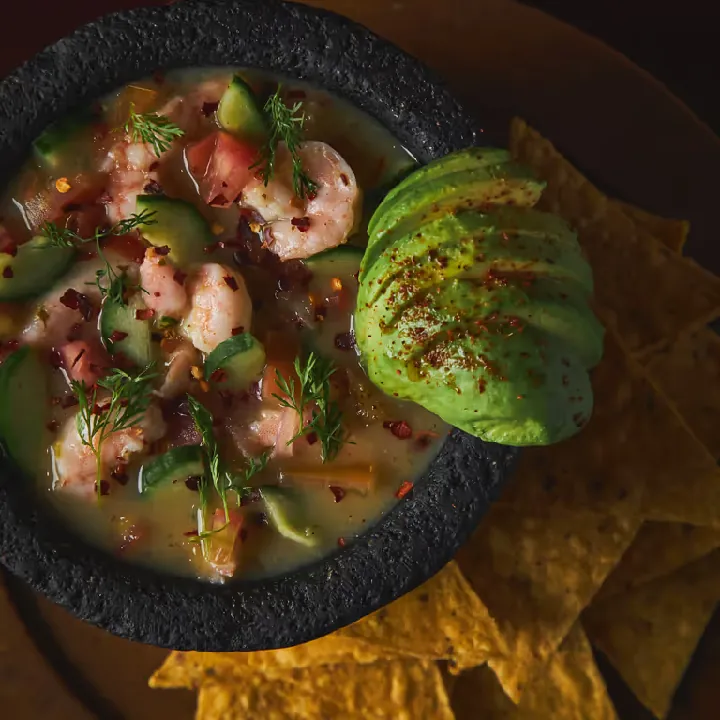 Aguachile de Camarones