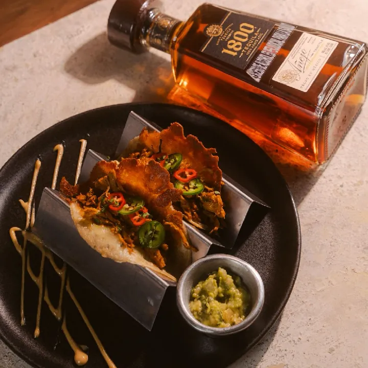 1800 añejo + Tacos