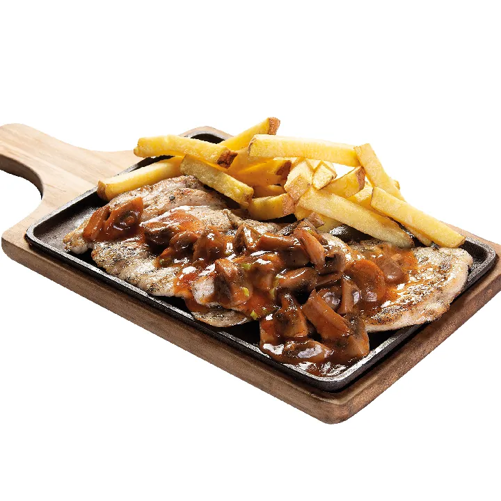Filete de Pechuga de Pollo con Salsa