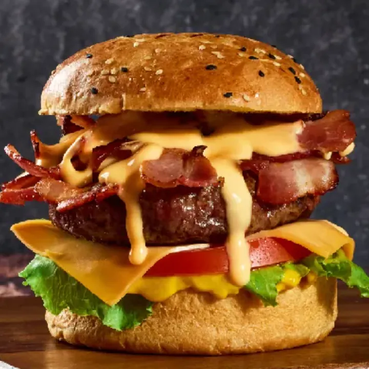 Hamburguesa Cheddar & Tocino