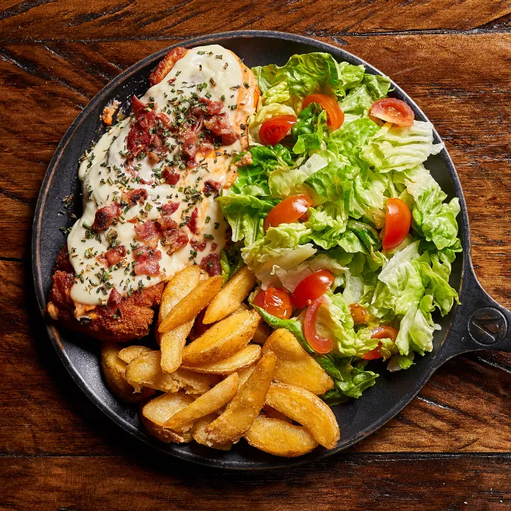 Creamy garlic chicken breast Lunch